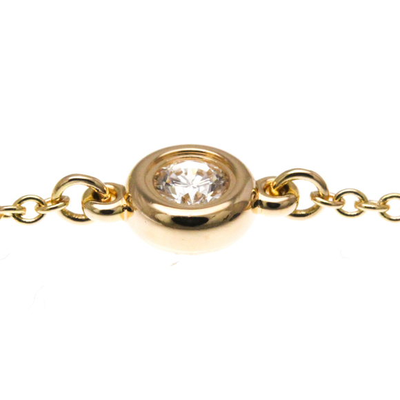 TIFFANY 18k Gold Diamond Charm Bracelet - Picture 13 of 14